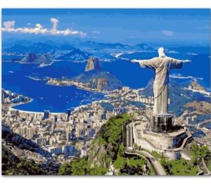 Statue of Christ the Redeemer DIY Paint By Number Kits