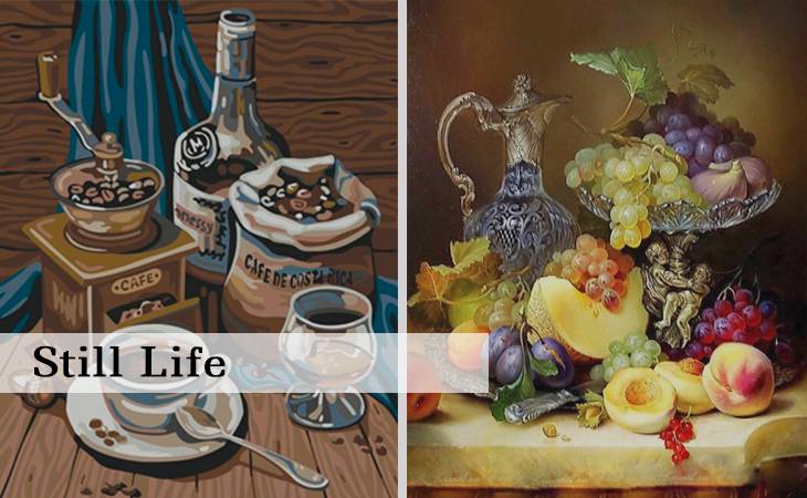 Still Life Paint by Numbers