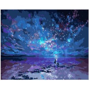 Galaxy Sea - DIY Painting by Numbers Kit for Adults