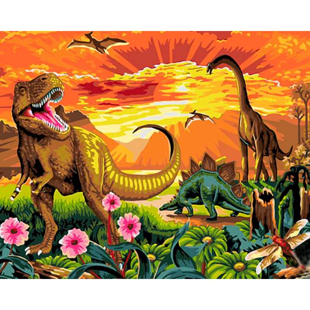 Jurassic Park - Paint By Number kit