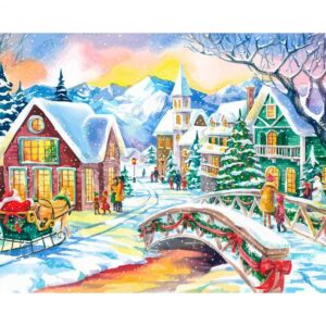 Night Before Christmas - DIY Paint by Numbers Kit