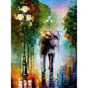 Autumn Romance - Paint by Number Couple