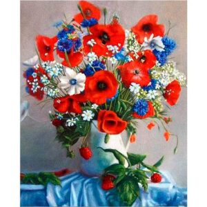 Bouquet of Wildflowers - Painting by Numbers for Adults