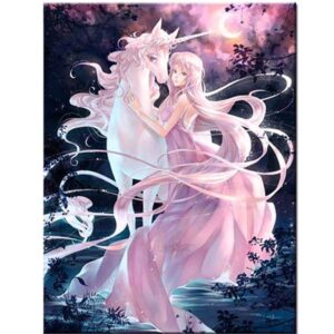 Unicorn and Fairy - Painting by Numbers for Kids