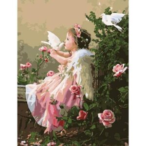 Wonderful Little Angel - Acrylic Paint by Numbers