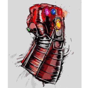 Avengers Endgame Poster - Movie Paint by Numbers