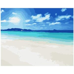 Caribbean Coast - Sea Paint by Numbers
