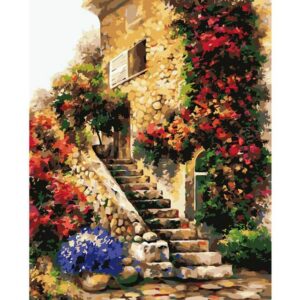 Entrance to the Tuscan House - Italy Paint by Numbers