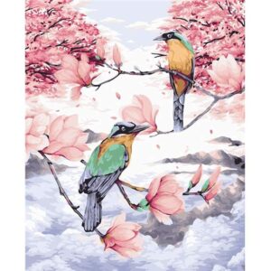 Paradise Birds - Paint by Numbers Kit