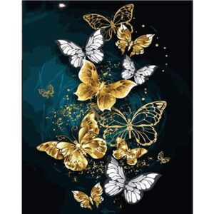 Pretty Butterflies - Paint by Numbers Animals