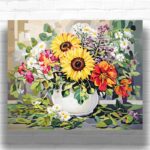 Autumn Bouquet - Flower Paint by Number Kits