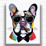 Bully Boss - Dog Paint by Number Kit