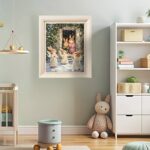Christmas Angels Bunnies - Christmas Paint by Number Kits