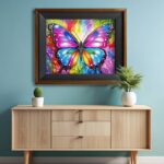 Colorful Butterfly - Paint By Numbers Butterflies