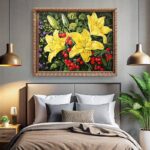 Golden Lily - Paint by Number for Adults Flowers