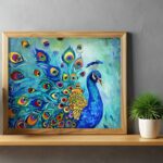 Indian Peacock - Paint By Number