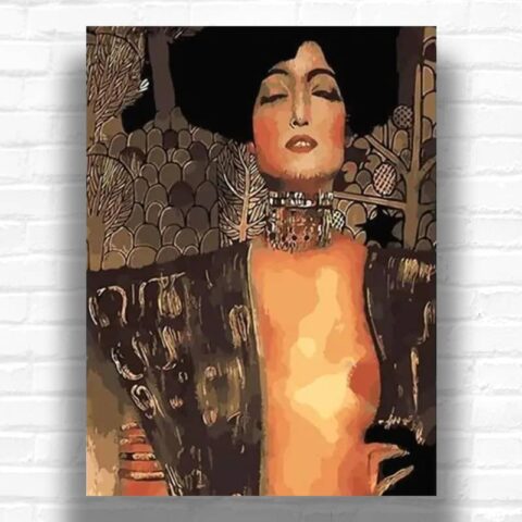 Judith and the Head of Holofernes by Gustav Klimt 1901 – Paint by Numbers