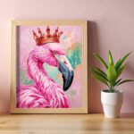 King Flamingo - Paint By Numbers Flamingo