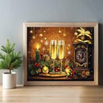 New Year's Eve - Paint by Number Kit