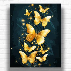 Pretty Butterflies - Butterfly Paint by Number Kits