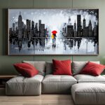 Rainy Day in NYC Paint by Numbers – Extra Large Canvas