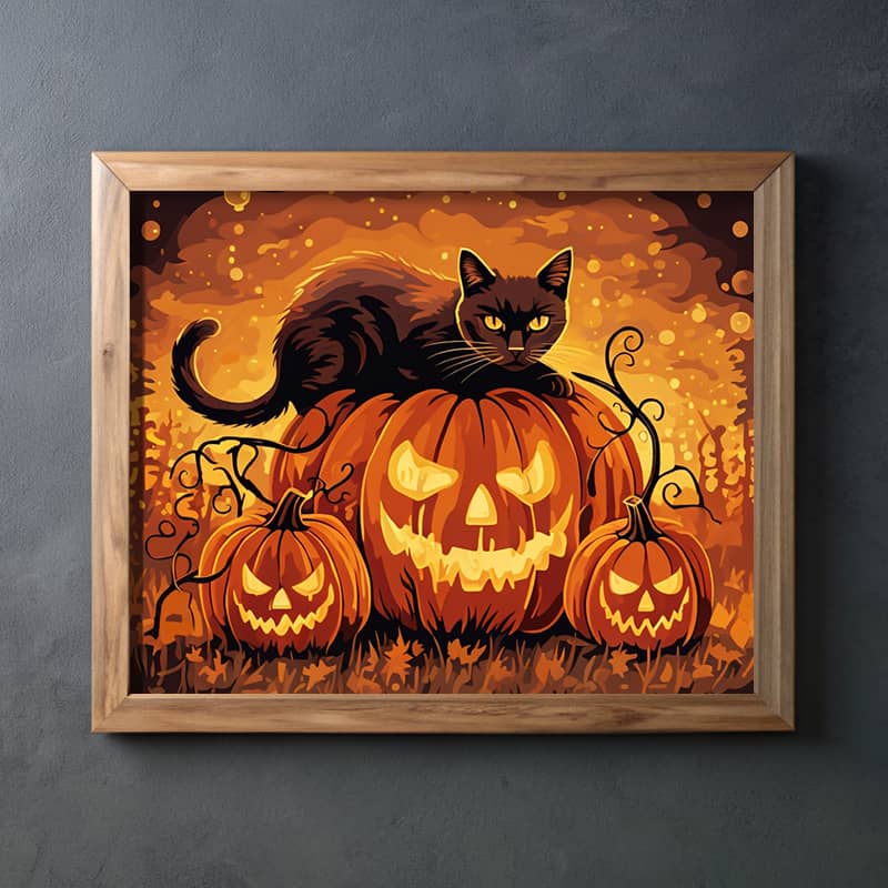 Symbol of Halloween - Paint by Numbers