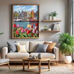 Tulips in Amsterdam - Paint by Number Kit