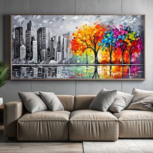 Autumn in NYC Paint by Numbers – Large Canvas