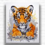 Baby Tiger Cub - Paint by Numbers Tiger