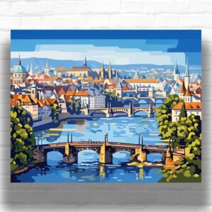 Bridges of Prague - Paint by Numbers Prague