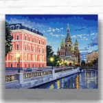 Church in Saint Petersburg - Paint by Numbers Architecture