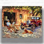Classic Car - Car Paint by Number Kits