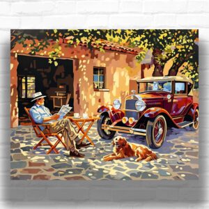 Classic Car - Car Paint by Number Kits