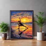 Fitness on the Beach - Paint by Numbers Kits