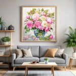 Gentle Floral Still Life - Floral Paint by Number Kits