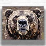 Grizzly Bear - Paint by Numbers Kit