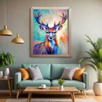 Watercolor Deer - Paint by Numbers Kit