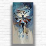 Abstract Ballet Paint by Number - Extra Large Canvas Art
