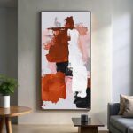 Abstract Paint Strokes - Large Size Paint by Numbers