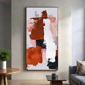 Abstract Paint Strokes - Large Size Paint by Numbers