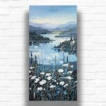 Abstract Wild Flowers - Extra Large Paint by Numbers Kits for Adults