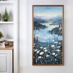 Abstract Wild Flowers - Extra Large Paint by Numbers for Adults