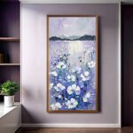 Abstract Wildflower Painting - Large Scale Paint by Number