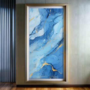 Blue Marble Texture - Paint by Numbers Kit