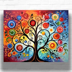 Dream Tree - Paint by Numbers Abstract