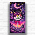 Fantasy Sleep Paint by Number – Large Canvas Surreal Dream Art