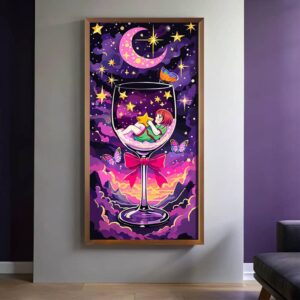 Fantasy Sleep Paint by Numbers – Large Canvas Surreal Dream Art