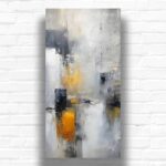 Large Modern Abstract Art – Paint by Number Extra Large Canvas