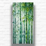 Misty Bamboo Forest - Paint by Numbers Large Size