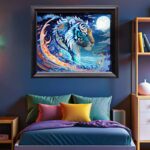 Moon Tiger - Paint by Numbers Kit